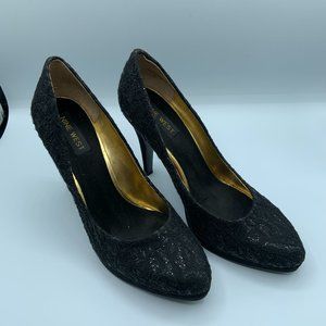 Nine West Black Lace Shoes